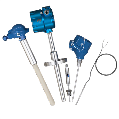 Range of Midz Sensors temperature probes